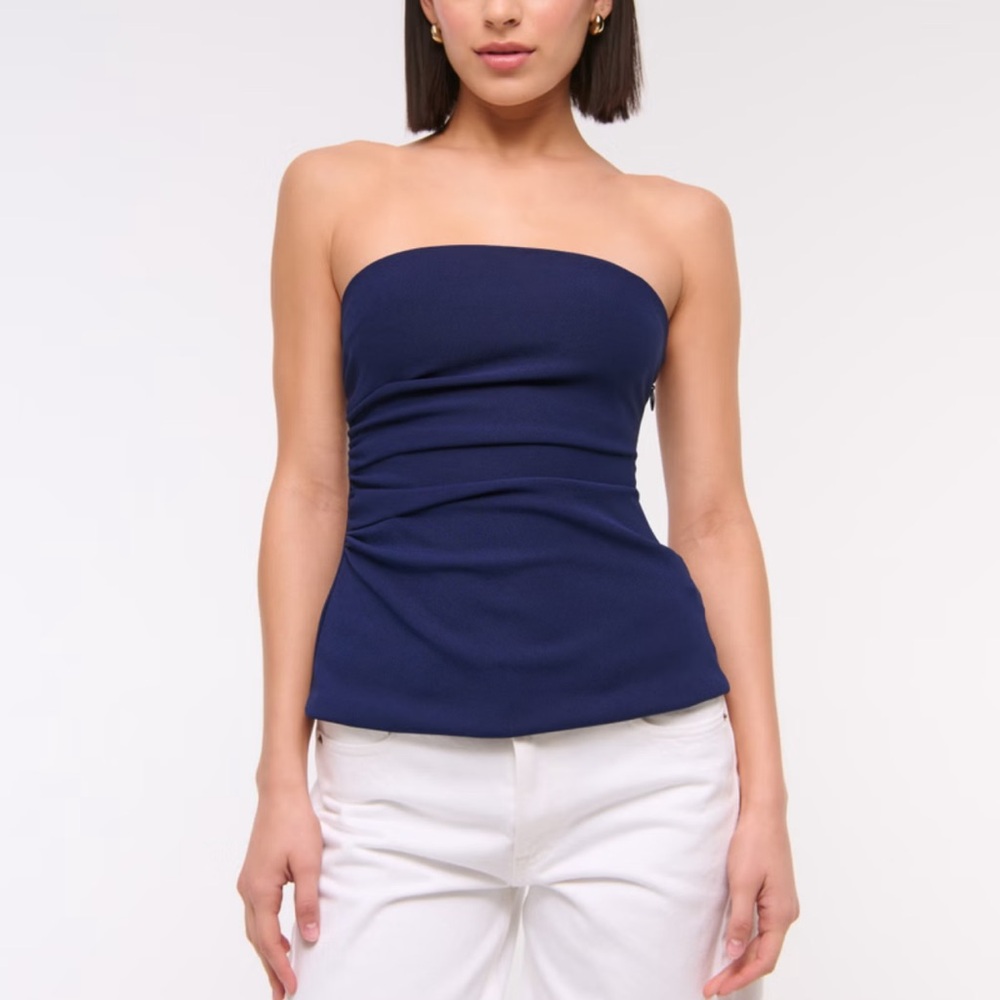 Abercrombie & Fitch Deep Blue Blouse